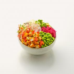 Poke Bowl Fried Hühnchen