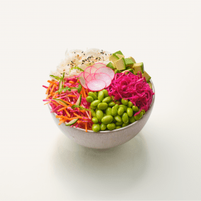 Poke Bowl Aubergine Miso