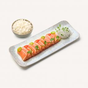 Tataki de saumon