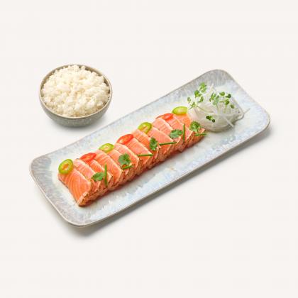 Tataki de saumon