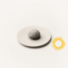 Mochi glacé sésame noir