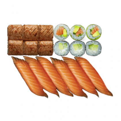 Salmon Aburi Box