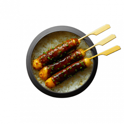 Brochettes bœuf fromage